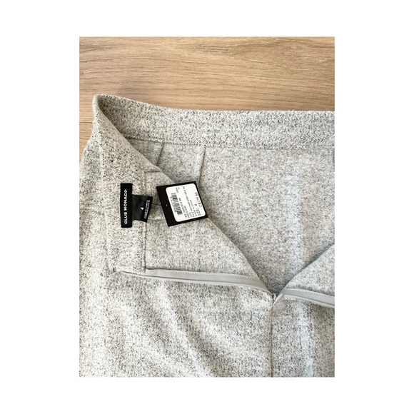 Club Monaco Light Gray Mini Skirt - Picture 3 of 6